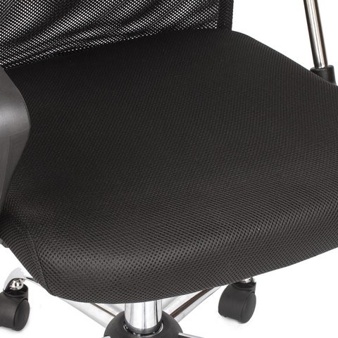 Компьютерное кресло BRABIX "Flash MG-302", с подлокотниками, хром, черное, 530867 в Стерлитамаке - изображение 12
