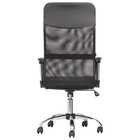 Компьютерное кресло BRABIX "Flash MG-302", с подлокотниками, хром, черное, 530867 в Стерлитамаке - изображение 5