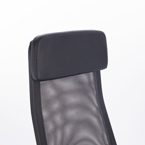 Офисное кресло BRABIX "Flight R EX-541", хром, ткань TW, сетка, черное/серое, 532518 в Стерлитамаке - предосмотр 4