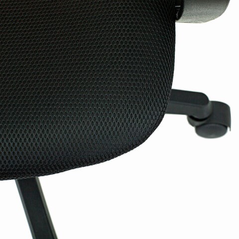 Кресло Brabix Fly MG-396 (с подлокотниками, сетка, оранжевое/черное) 532084 в Стерлитамаке - изображение 10