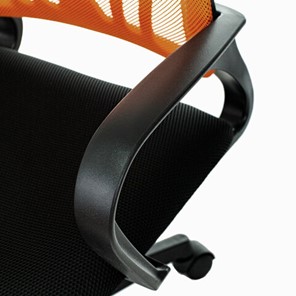 Кресло Brabix Fly MG-396 (с подлокотниками, сетка, оранжевое/черное) 532084 в Стерлитамаке - предосмотр 11