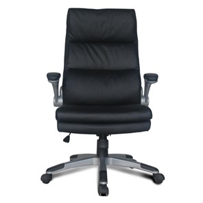 Офисное кресло BRABIX "Fregat EX-510", рециклированная кожа, черное, 530863 в Стерлитамаке - предосмотр 4