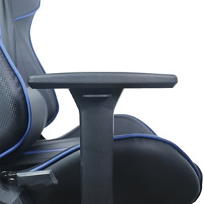 Офисное кресло BRABIX "GT Carbon GM-120", две подушки, экокожа, черное/синее, 531930 в Стерлитамаке - предосмотр 13