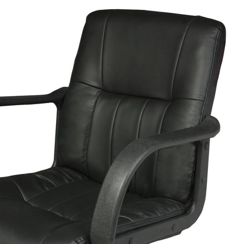 Офисное кресло BRABIX "Hit MG-300", с подлокотниками, экокожа, черное, 530864 в Стерлитамаке - изображение 5