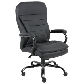 Офисное кресло BRABIX PREMIUM "Heavy Duty HD-001", усиленное, НАГРУЗКА до 200 кг, экокожа, 531015 в Стерлитамаке - предосмотр