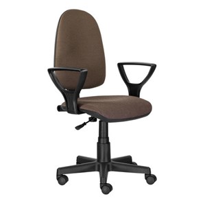 Офисное кресло Brabix Prestige Ergo MG-311 (регулируемая эргономичная спинка, ткань, коричневое) 531875 в Салавате