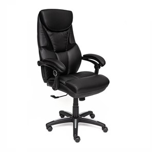 Кресло компьютерное CAMBRIDGE кож/зам/ткань, черный/черный , 36-6/11 арт.12756 в Уфе