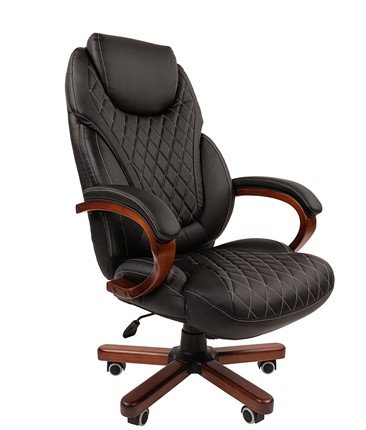Офисное кресло CHAIRMAN 406, черный в Стерлитамаке - изображение