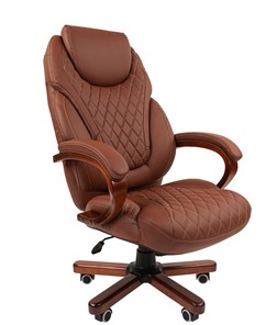 Кресло CHAIRMAN 406, коричневый в Салавате