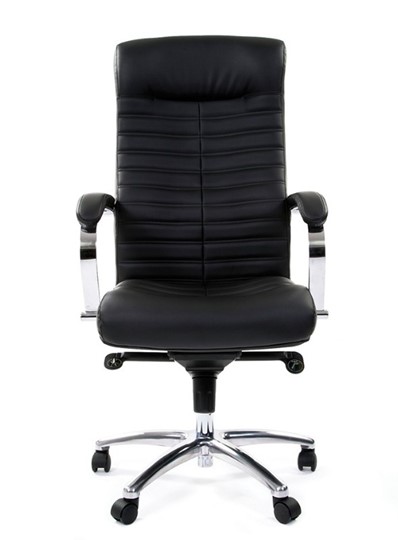 Кресло офисное CHAIRMAN 480 экожа черная в Стерлитамаке - изображение 1