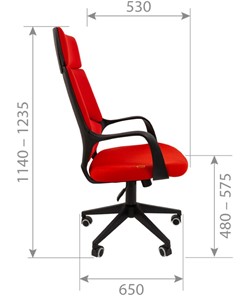 Кресло компьютерное CHAIRMAN 525, серое в Уфе - предосмотр 2