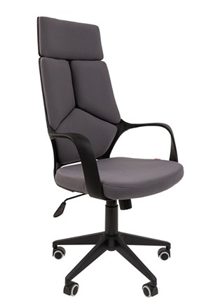 Кресло компьютерное CHAIRMAN 525, серое в Стерлитамаке - изображение
