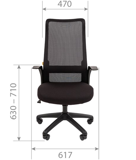 Кресло CHAIRMAN 573, черное в Стерлитамаке - изображение 7
