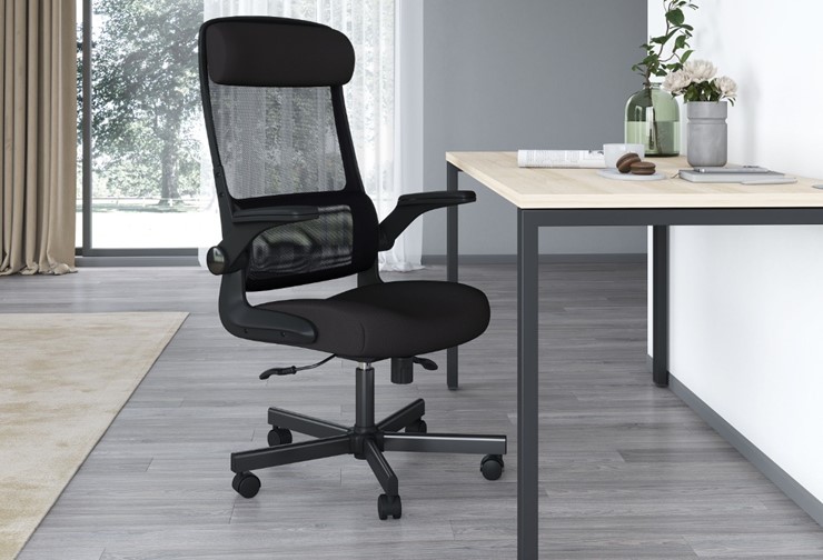 Офисное кресло CHAIRMAN 575, черное в Салавате - изображение 3