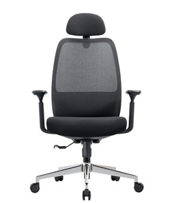 Офисное кресло CHAIRMAN 581 Сетчатый акрил черный / Полиэстер черный в Стерлитамаке - предосмотр 1