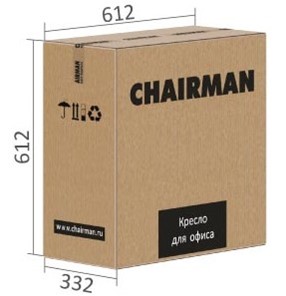 Офисное кресло CHAIRMAN 661 Ткань стандарт 15-21 черная в Салавате - предосмотр 5