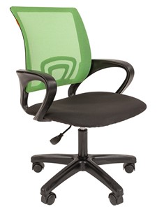 Офисное кресло CHAIRMAN 696 black LT, зеленое в Салавате