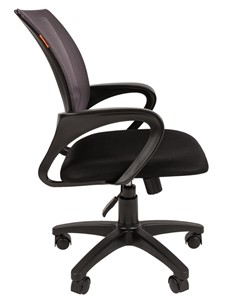 Офисное кресло CHAIRMAN 696 black Сетчатый акрил DW63 темно-серый в Салавате - предосмотр 4