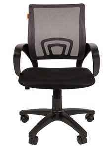 Офисное кресло CHAIRMAN 696 black Сетчатый акрил DW63 темно-серый в Уфе - предосмотр 3