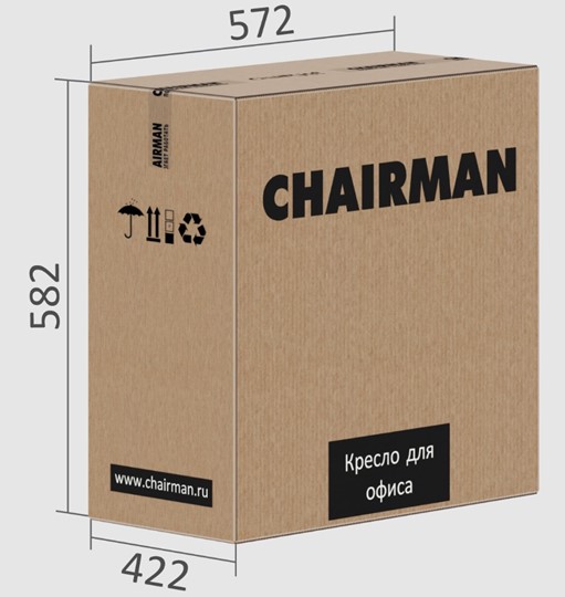 Кресло офисное CHAIRMAN 699V, цвет черный в Стерлитамаке - изображение 3