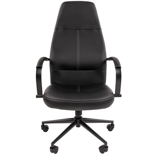 Кресло компьютерное CHAIRMAN 940 Экокожа черная в Стерлитамаке - изображение 1