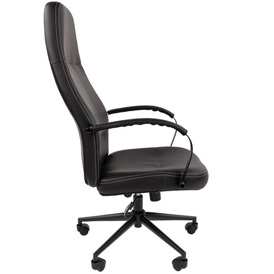 Кресло компьютерное CHAIRMAN 940 Экокожа черная в Стерлитамаке - изображение 2