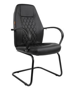 Кресло CHAIRMAN 950V LT Экокожа черная в Уфе