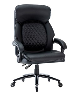 Офисное кресло CHAIRMAN CH412 эко кожа черная в Стерлитамаке