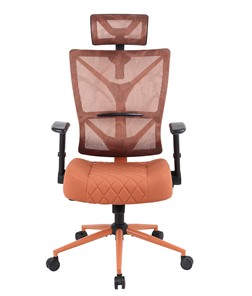 Офисное кресло CHAIRMAN CH566 сетчатый акрил оранжевый / полиэстер оранжевый в Стерлитамаке - предосмотр 1