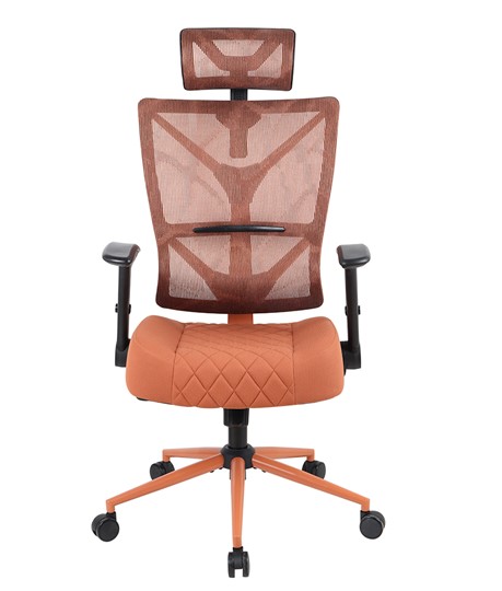 Офисное кресло CHAIRMAN CH566 сетчатый акрил оранжевый / полиэстер оранжевый в Стерлитамаке - изображение 1
