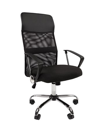 Компьютерное кресло CHAIRMAN CH610 N, черный в Стерлитамаке - изображение