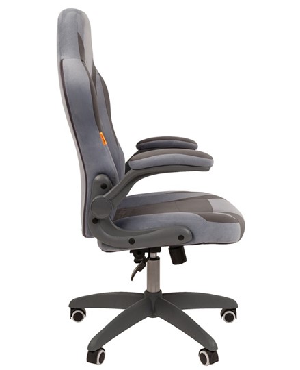Офисное кресло CHAIRMAN Game 55 цвет TW голубой/серый в Стерлитамаке - изображение 4