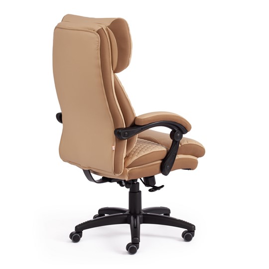 Компьютерное кресло CHIEF кож/зам/ткань, бежевый/бронза, 36-34/21 арт.16161 в Стерлитамаке - изображение 2