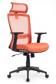 Кресло компьютерное Design Line W-202 AC, Оранжевый в Уфе