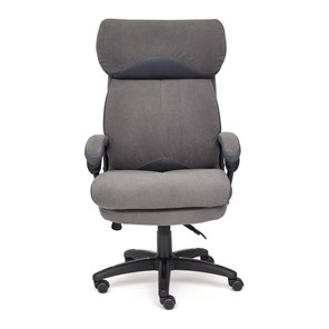 Компьютерное кресло DUKE флок/ткань, серый/серый, 29/TW-12 арт.14039 в Стерлитамаке - предосмотр 1