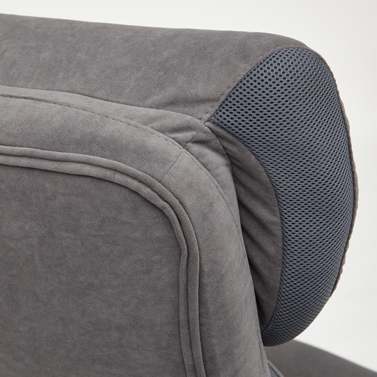 Компьютерное кресло DUKE флок/ткань, серый/серый, 29/TW-12 арт.14039 в Уфе - изображение 16