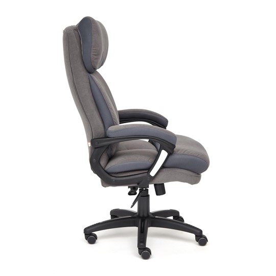 Компьютерное кресло DUKE флок/ткань, серый/серый, 29/TW-12 арт.14039 в Уфе - изображение 2