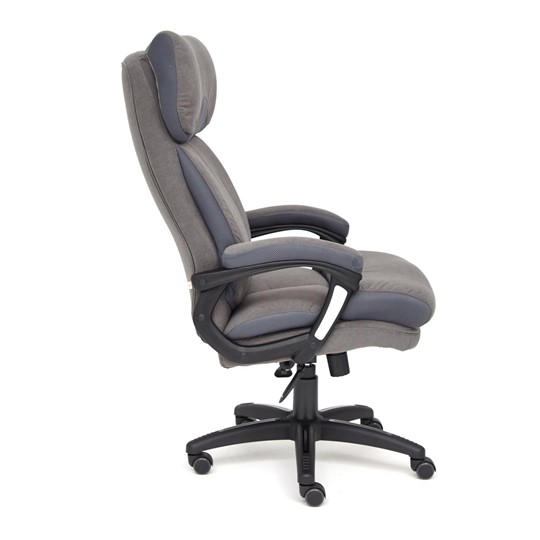 Компьютерное кресло DUKE флок/ткань, серый/серый, 29/TW-12 арт.14039 в Уфе - изображение 6
