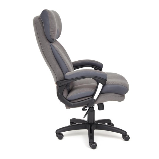 Компьютерное кресло DUKE флок/ткань, серый/серый, 29/TW-12 арт.14039 в Уфе - изображение 7