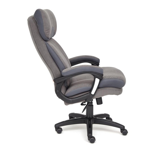 Компьютерное кресло DUKE флок/ткань, серый/серый, 29/TW-12 арт.14039 в Уфе - изображение 8