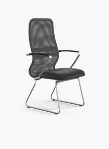 Офисное кресло Ergolife Sit 8 B2-9K - X1+Extra (Св.серый-Черный) в Стерлитамаке - предосмотр