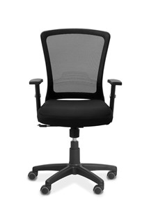 Кресло для персонала Фьюжн, сетка/ткань TW / черная/черная в Стерлитамаке - предосмотр 1