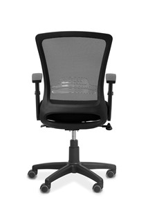 Кресло для персонала Фьюжн, сетка/ткань TW / черная/черная в Стерлитамаке - предосмотр 6