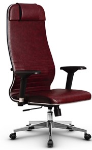 Офисное кресло Metta L 1m 38K2/4D топган, нижняя часть 17834 бордовый в Стерлитамаке