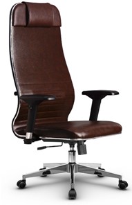 Офисное кресло Metta L 1m 38K2/4D топган, нижняя часть 17834 коричневый в Стерлитамаке