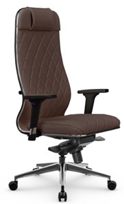 Офисное кресло Мetta L 1m 40M/2D Infinity Easy Clean (MPES) мультиблок, нижняя часть 17839 темно-коричневый в Стерлитамаке