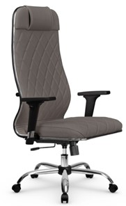 Офисное кресло Мetta L 1m 40M/2D Infinity Easy Clean (MPES) топган, нижняя часть 17833 серый в Уфе