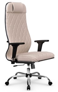 Офисное кресло Мetta L 1m 40M/2D Infinity Easy Clean (MPES) топган, нижняя часть 17833 светло-бежевый в Уфе