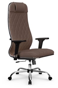 Офисное кресло Мetta L 1m 40M/2D Infinity Easy Clean (MPES) топган, нижняя часть 17833 светло-коричневый в Уфе