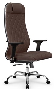Офисное кресло Мetta L 1m 40M/2D Infinity Easy Clean (MPES) топган, нижняя часть 17833 темно-коричневый в Уфе